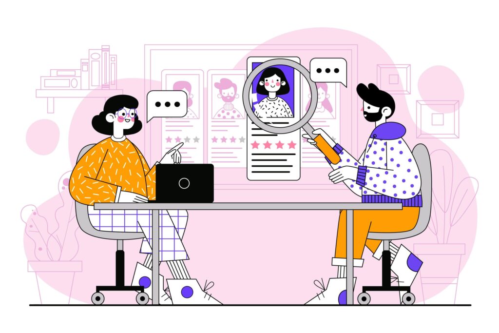 Ilustração Recrutamento Externo