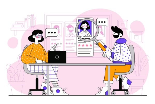 Ilustração Recrutamento Externo